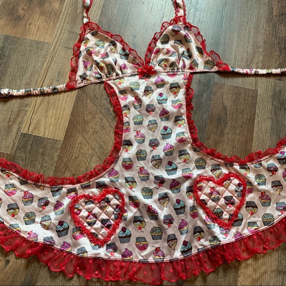 Victoria's Secret Other - VS Vintage Sexy Little Things Cupcake Bakery Apron